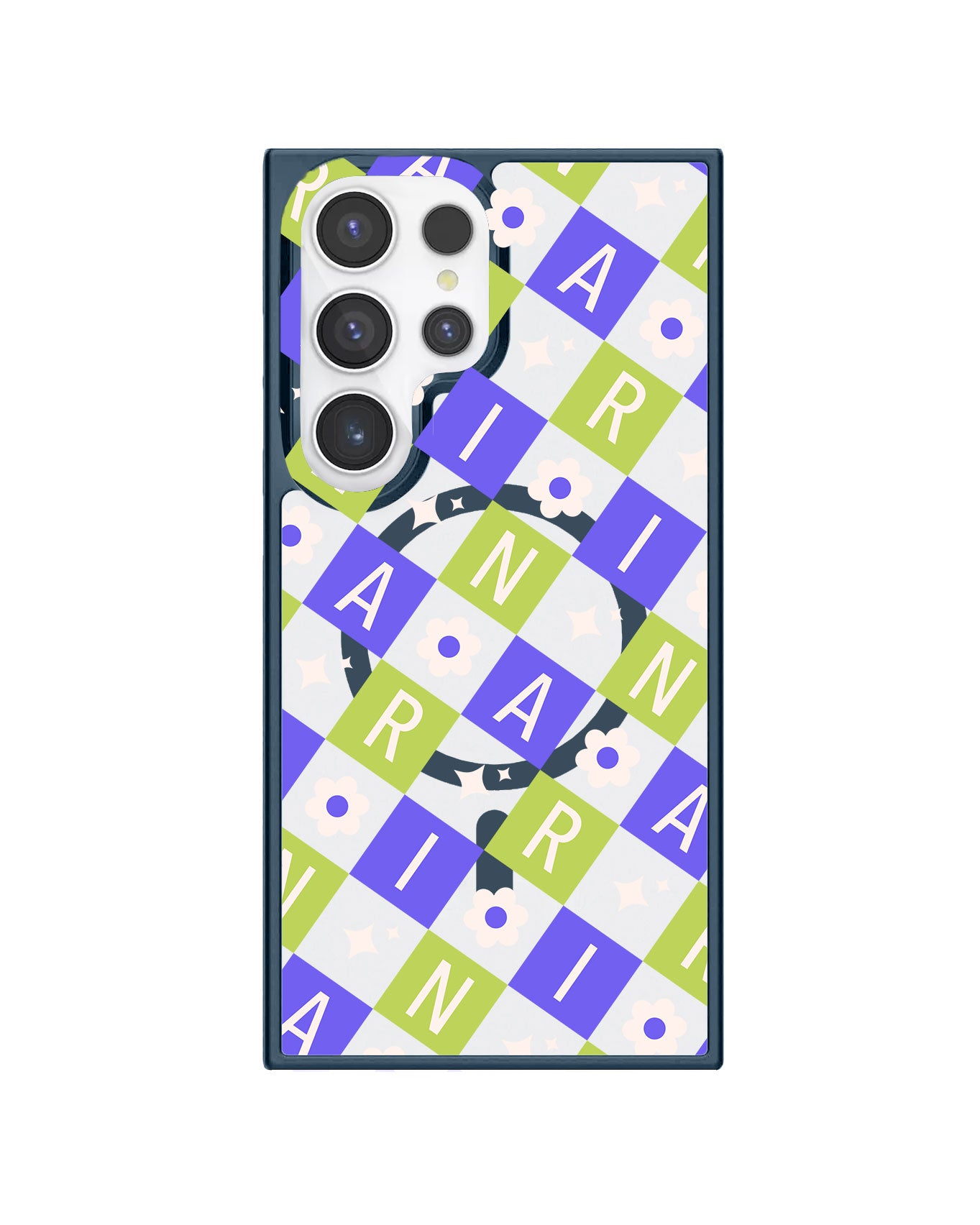 Android Rearguard Hybrid - CUSTOM MONOGRAM 3.0 Flower Grid 5.0