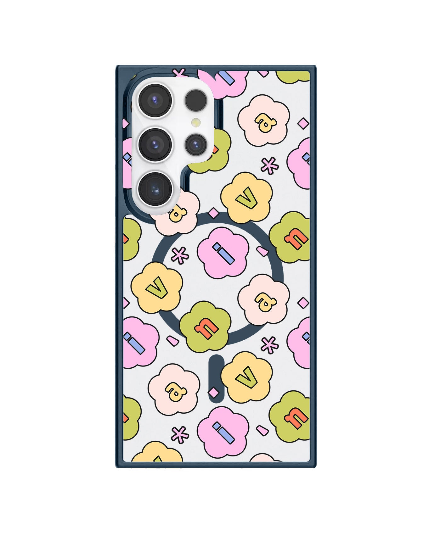 Android Rearguard Hybrid - CUSTOM MONOGRAM 3.0 Flower Petals 1.0
