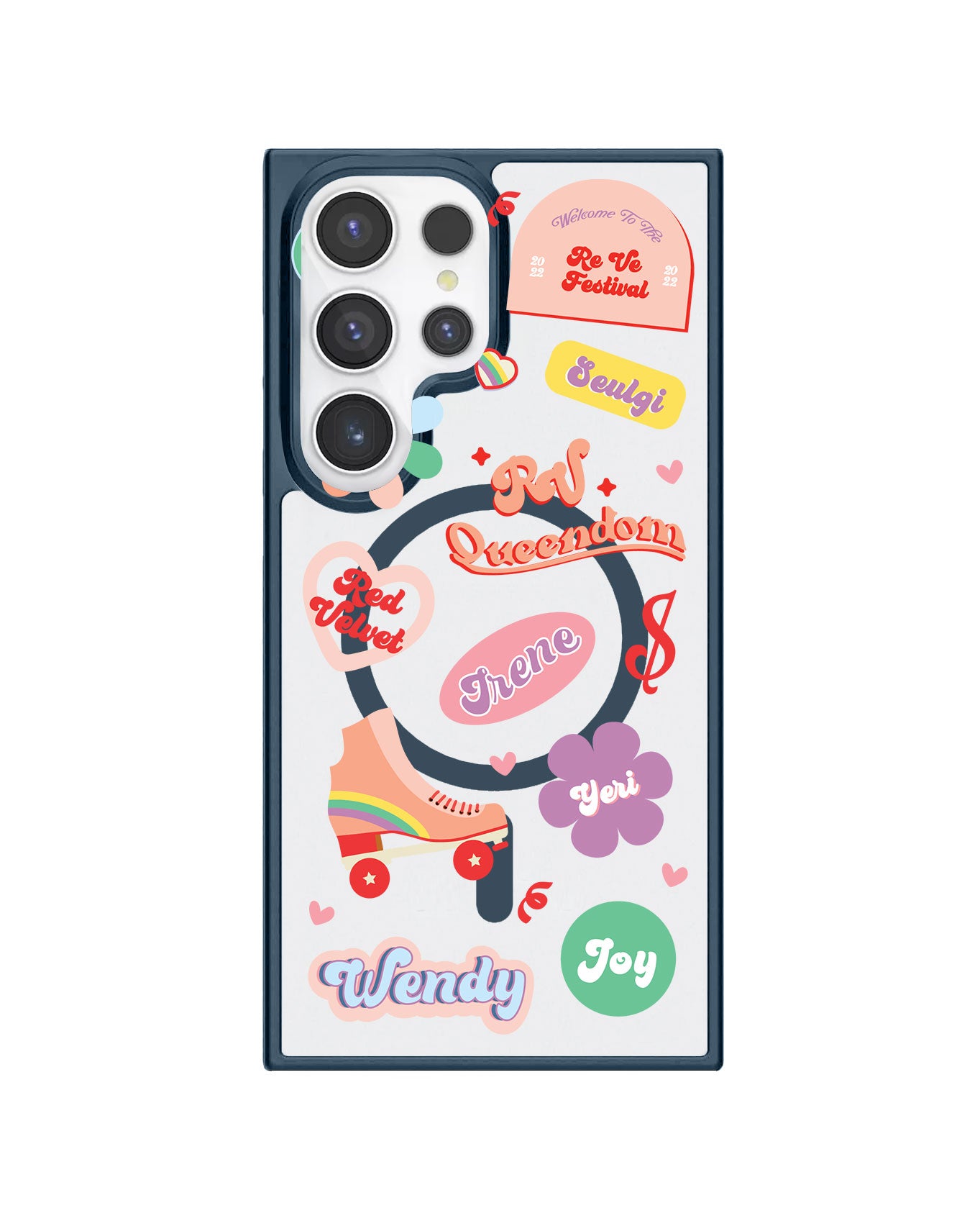 Android Rearguard Hybrid - Red Velvet Sticker Pack