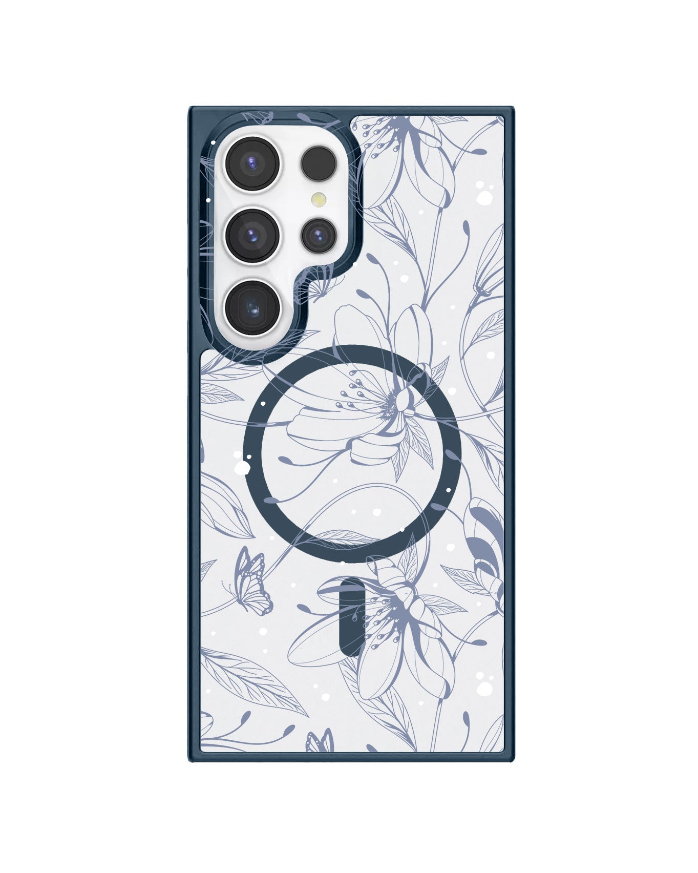 Android Rearguard Hybrid - Sketchy Flower & Butterfly 2.0
