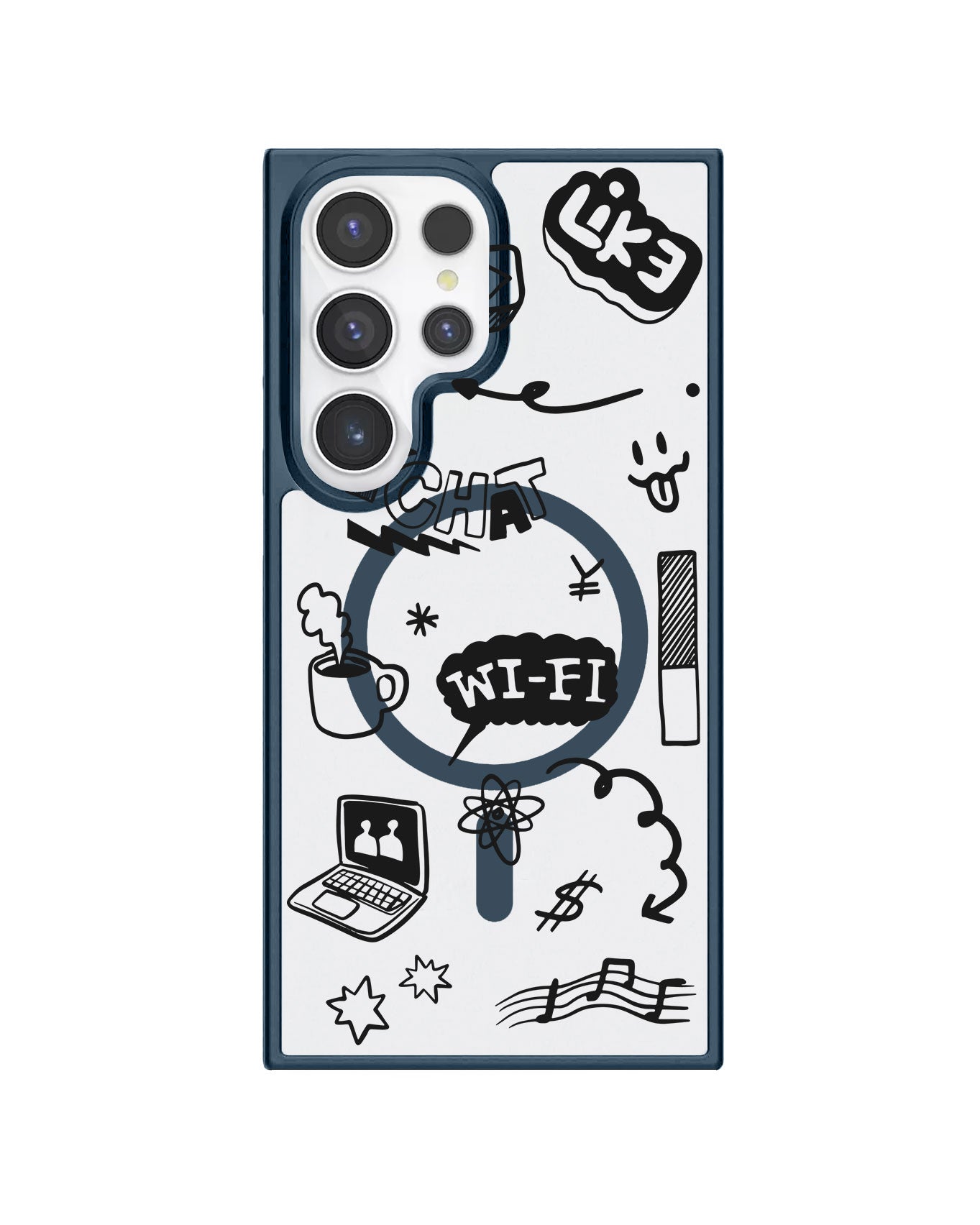 Android Rearguard Hybrid - Social Black