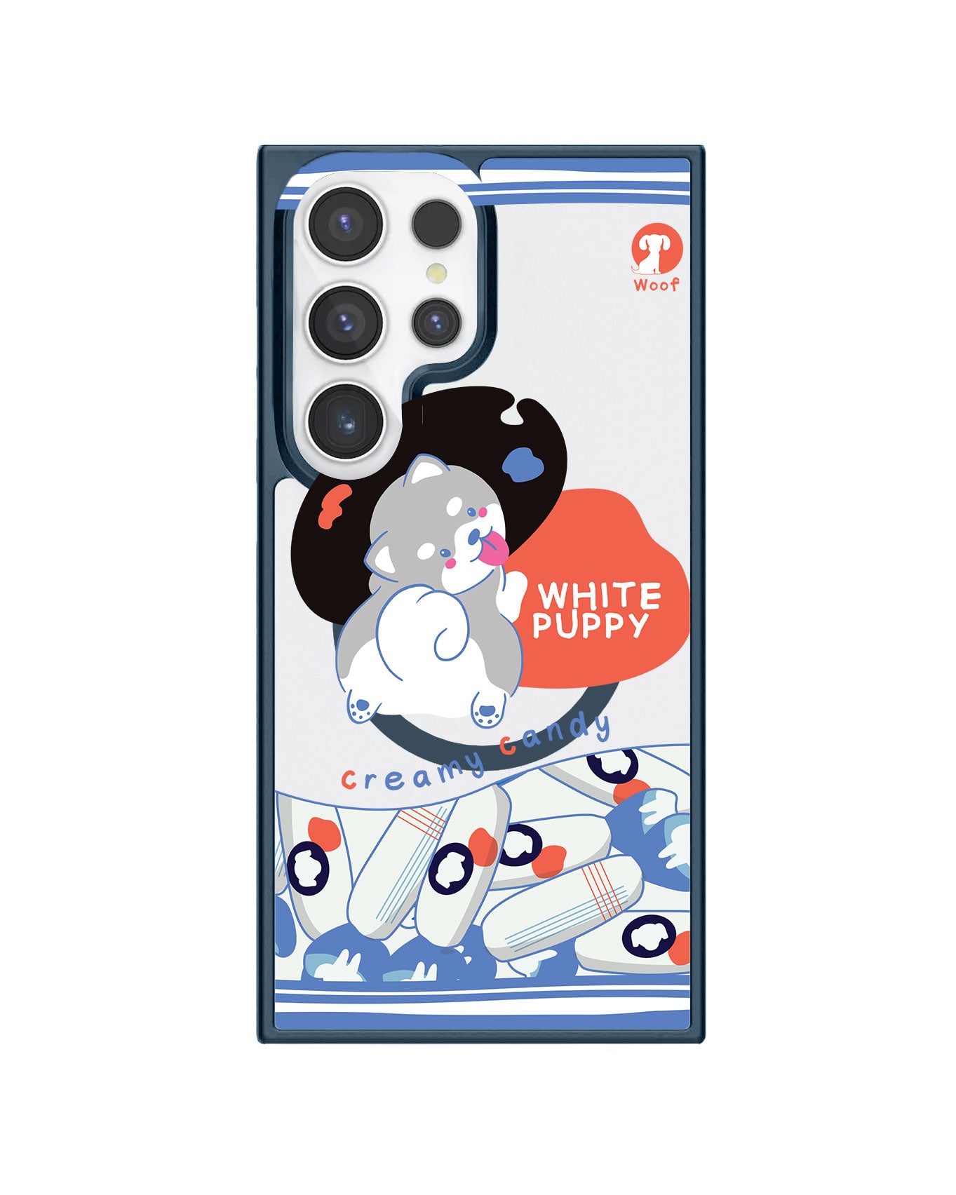 Android Rearguard Hybrid - White Puppy