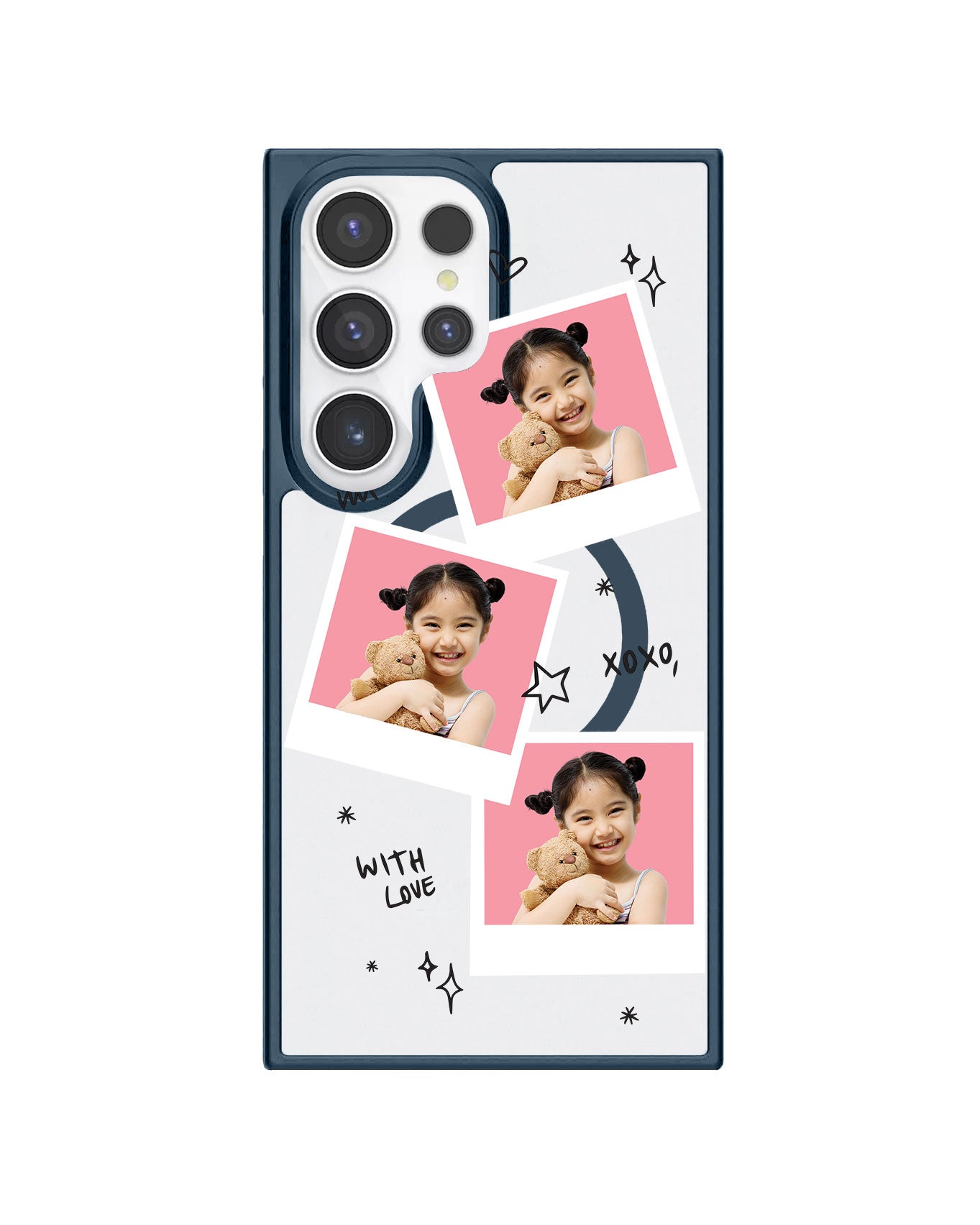 Android Rearguard Hybrid - Face Grid White Polaroid