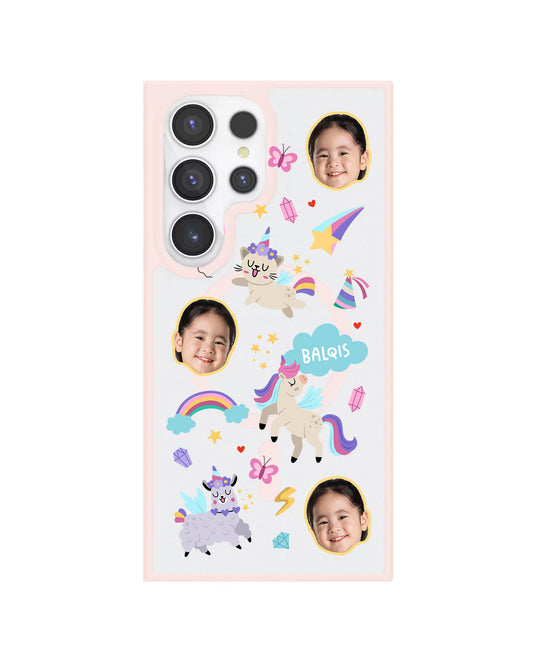 Android Rearguard Hybrid - Face Grid Unicorn
