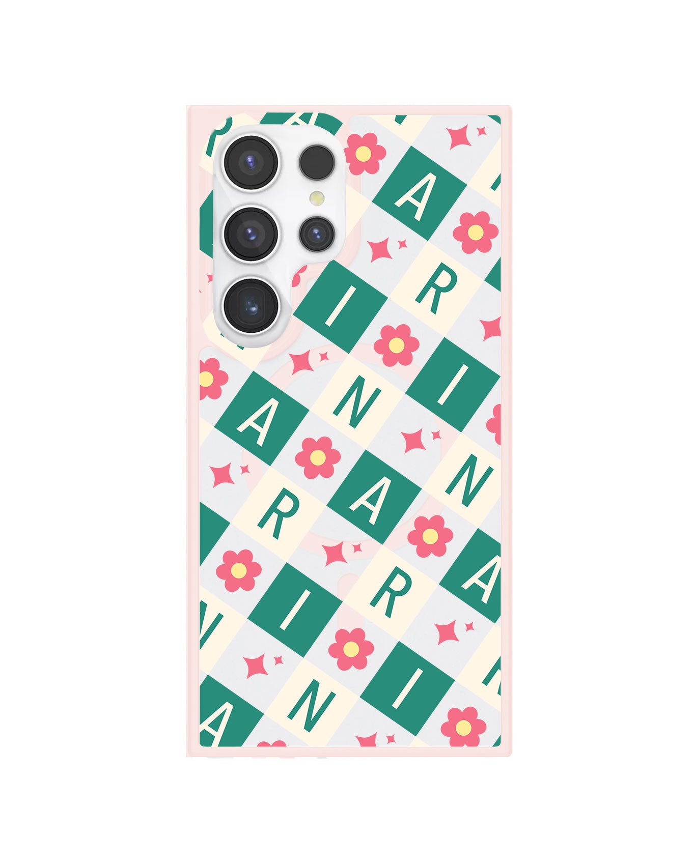 Android Rearguard Hybrid - CUSTOM MONOGRAM 3.0 Flower Grid 4.0