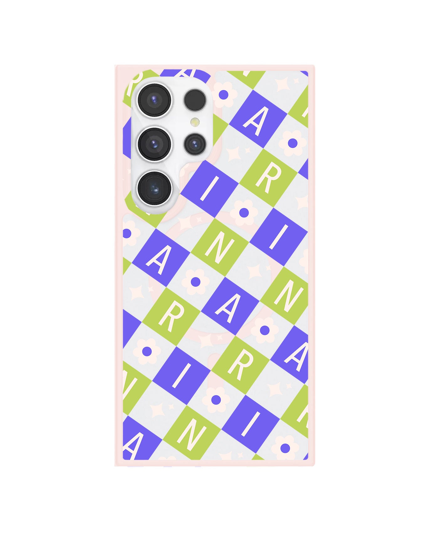 Android Rearguard Hybrid - CUSTOM MONOGRAM 3.0 Flower Grid 5.0
