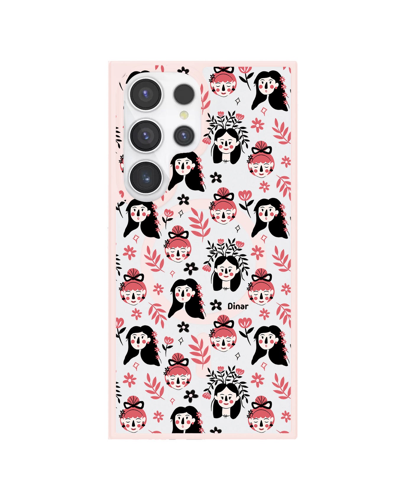 Android Rearguard Hybrid - Flowery Faces