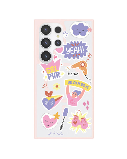 Android Rearguard Hybrid - Girl Power Sticker Pack