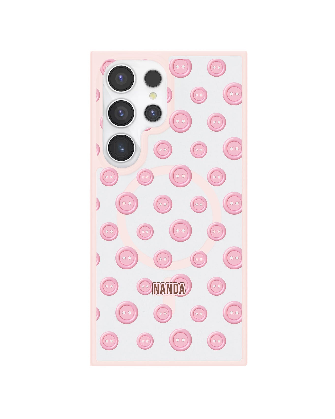 Android Rearguard Hybrid - Pink Buttons