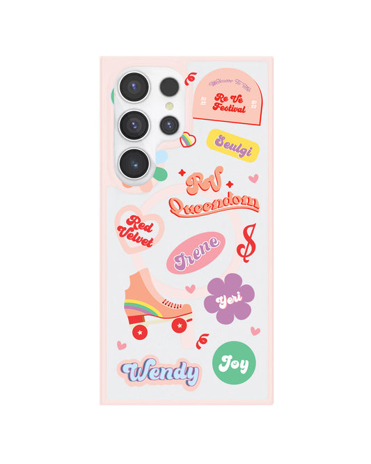 Android Rearguard Hybrid - Red Velvet Sticker Pack