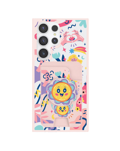 Android Magpop Wallet - Heather