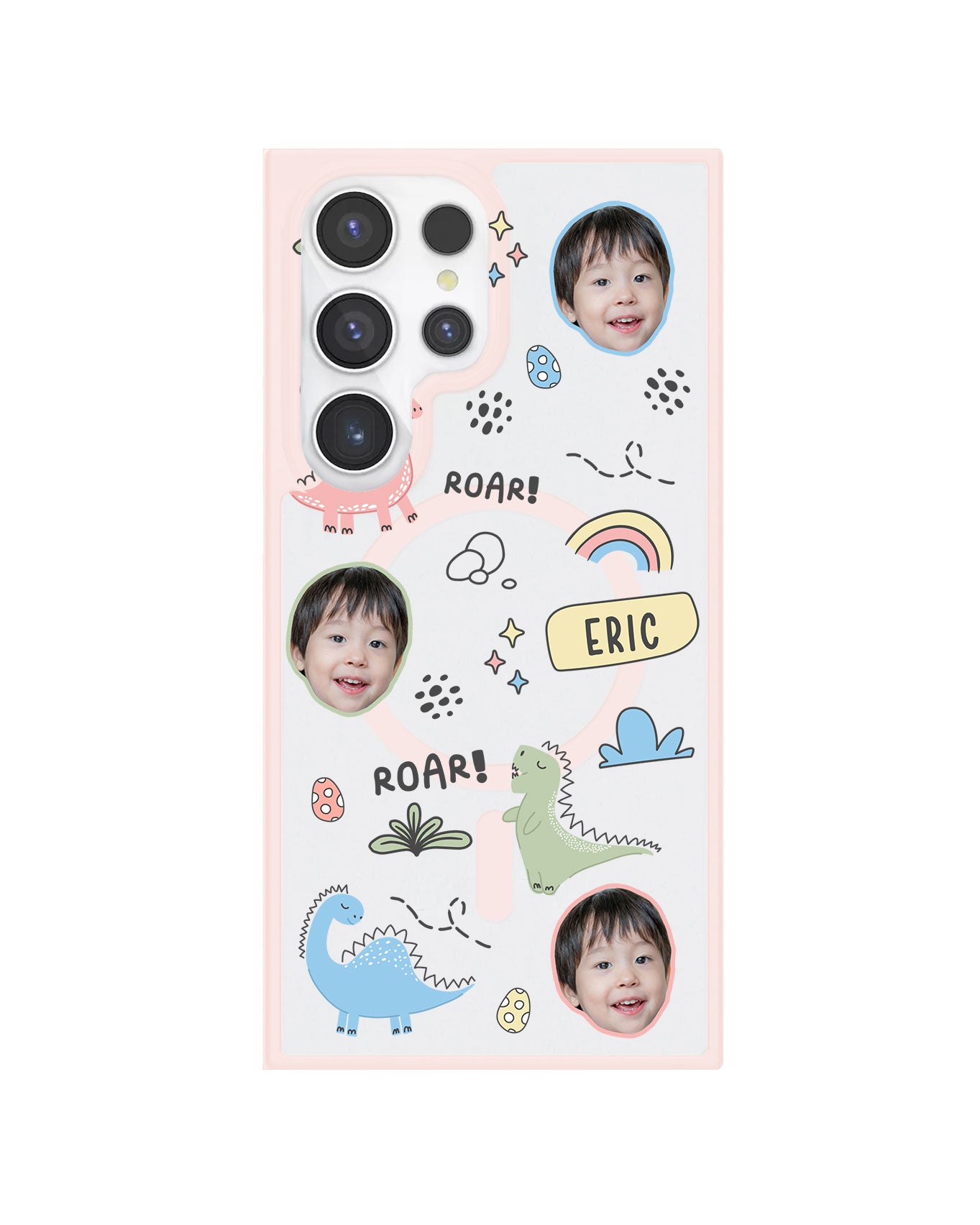 Android Rearguard Hybrid - Face Grid Dino