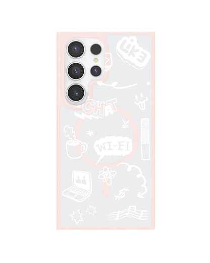 Android Rearguard Hybrid - Social White