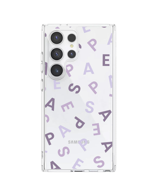 Android Rearguard Hybrid Case - Aespa Monogram