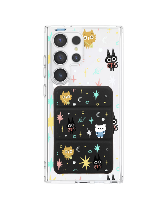 Android Magnetic Trifold Wallet Case - Backpack Travelers