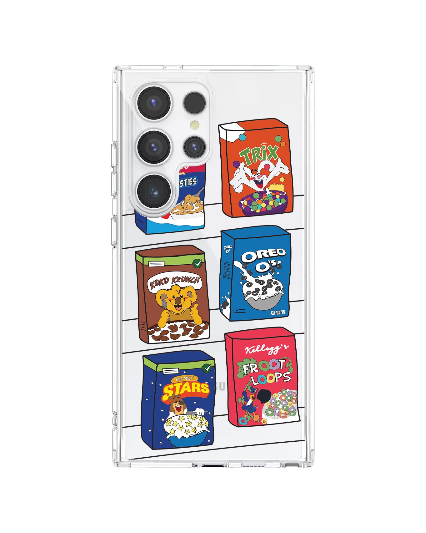 Android Rearguard Hybrid Case - Cereal Boxes 1.0