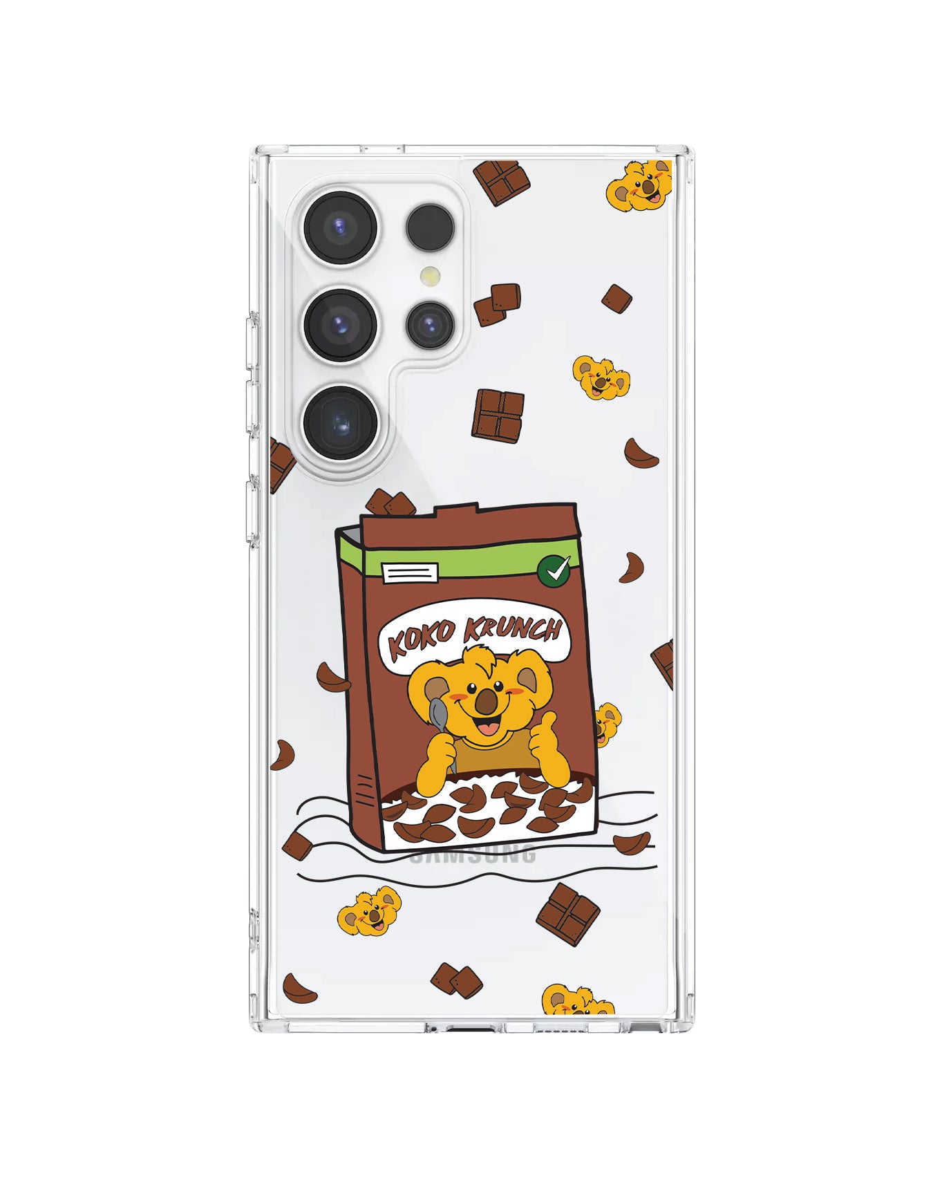 Android Rearguard Hybrid Case - Choco Cereal