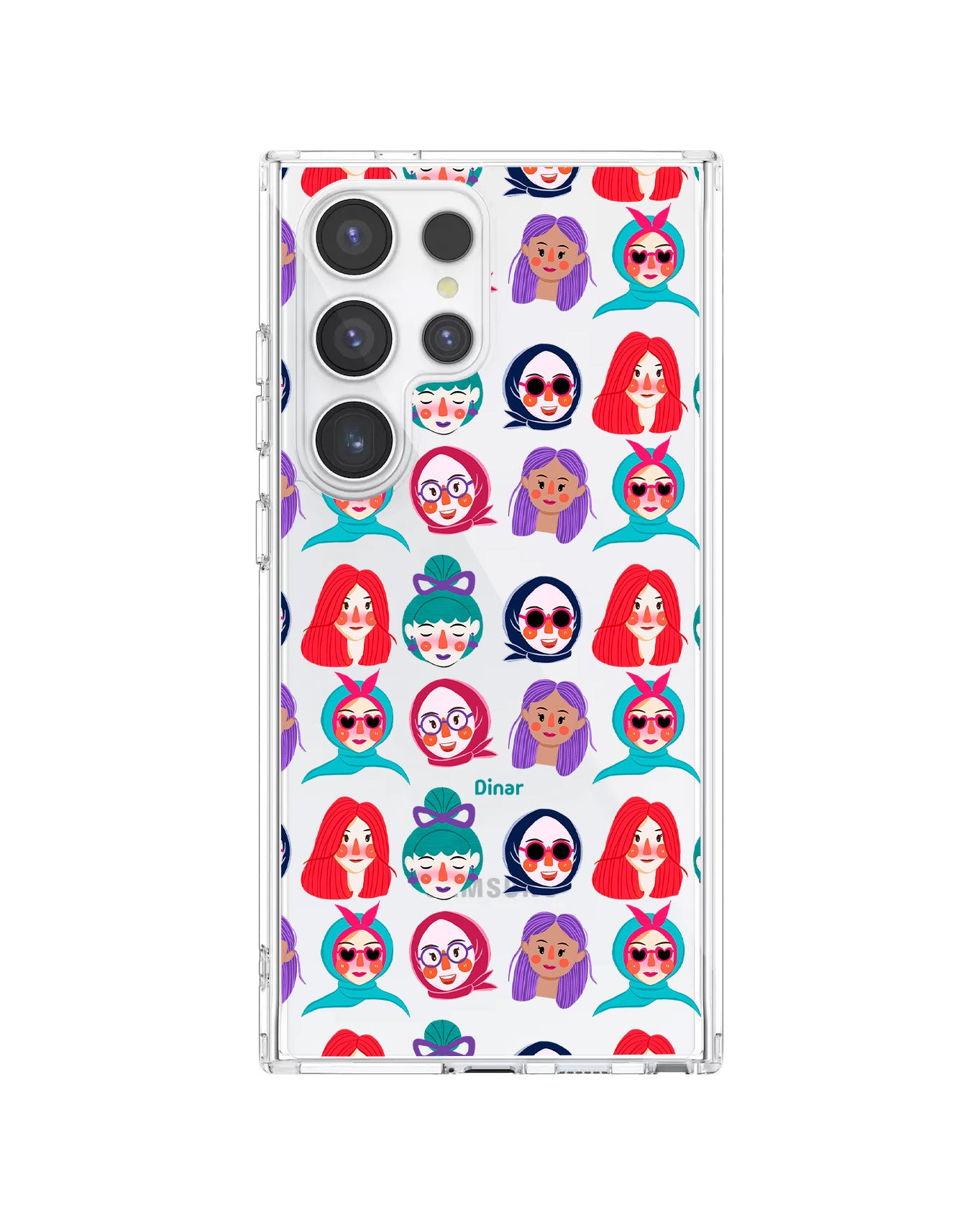 Android Rearguard Hybrid Case - Cute Sweety Faces