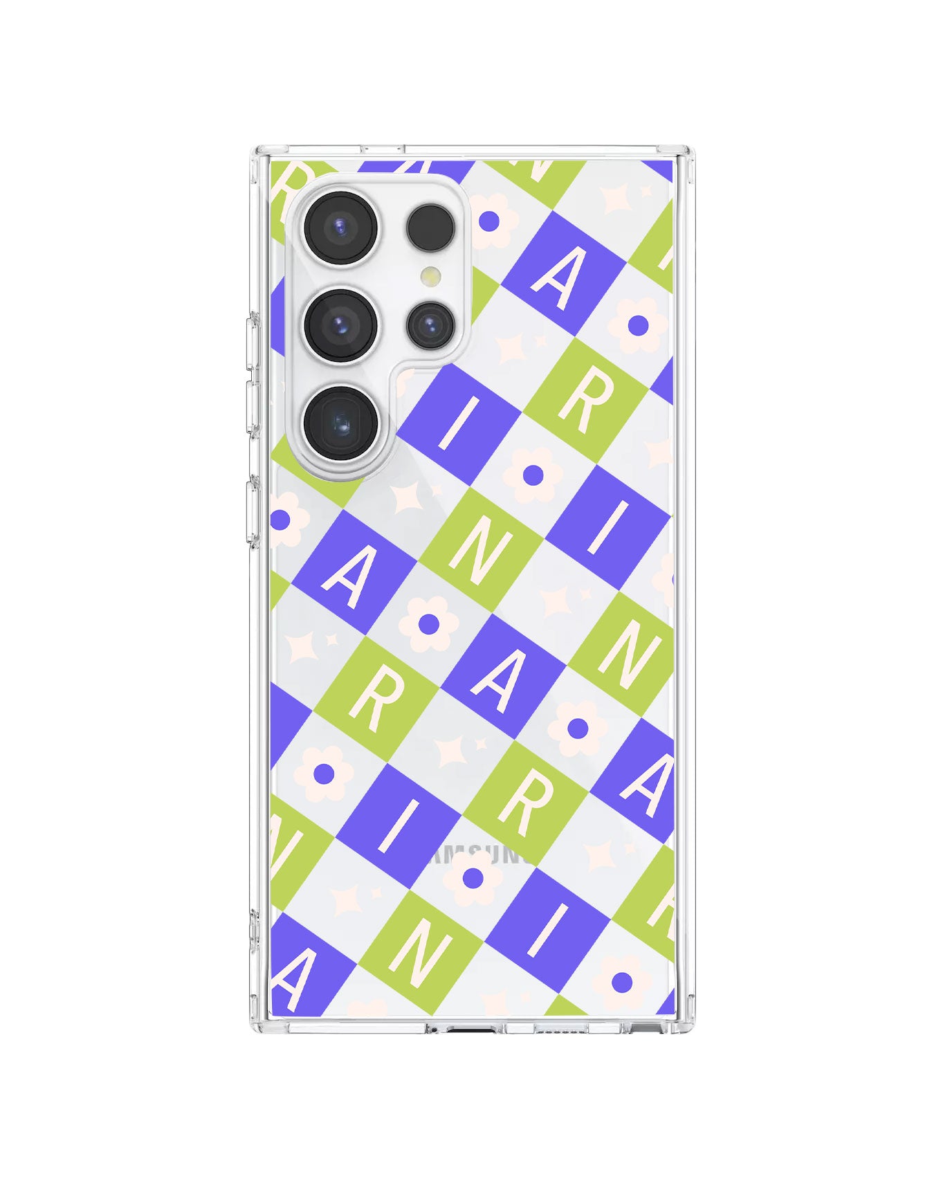 Android Rearguard Hybrid - CUSTOM MONOGRAM 3.0 Flower Grid 5.0