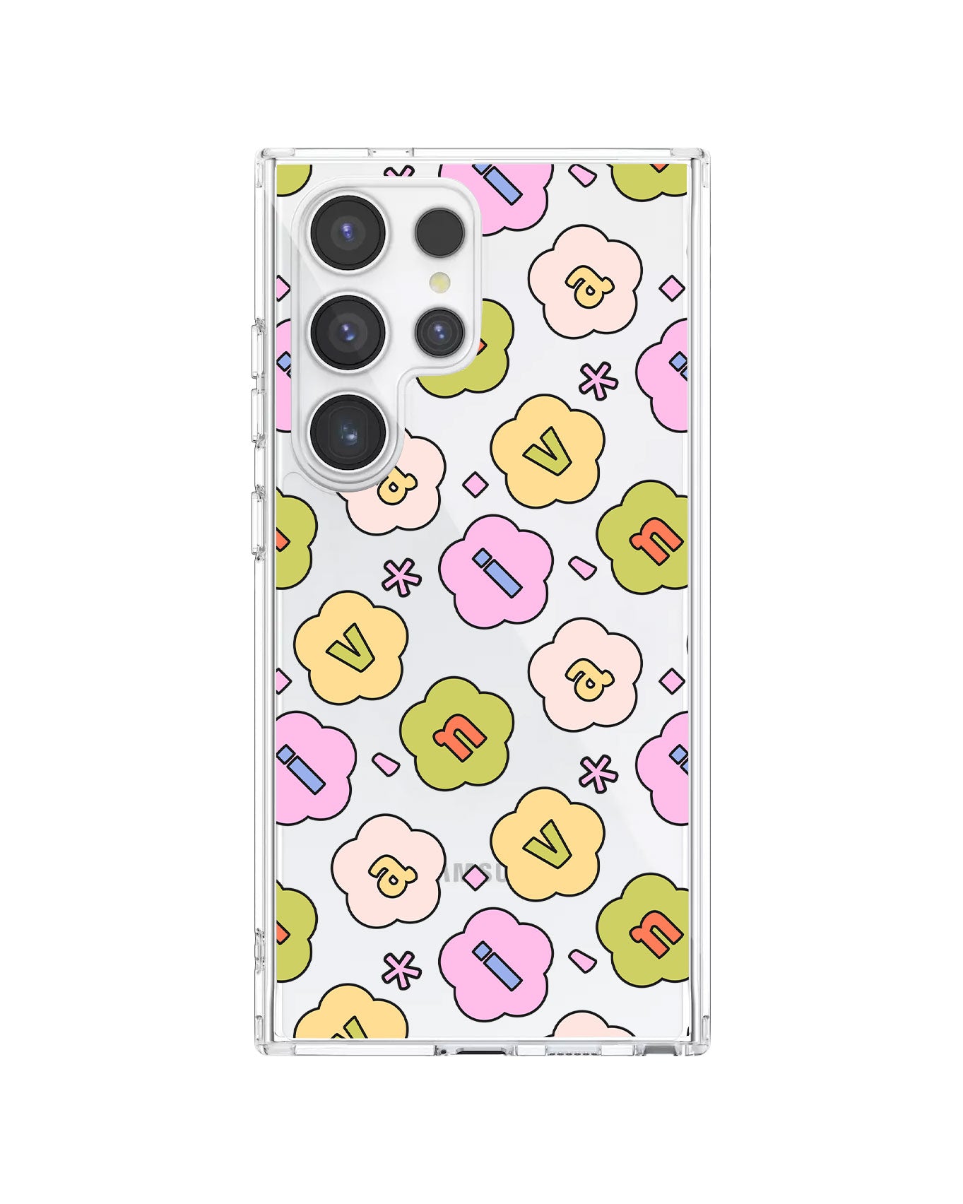 Android Rearguard Hybrid - CUSTOM MONOGRAM 3.0 Flower Petals 1.0