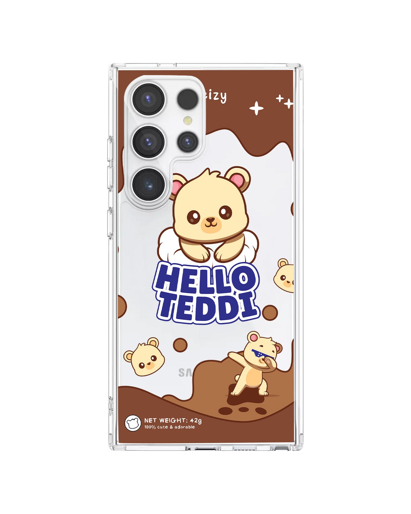 Android Rearguard Hybrid Case - Hello Teddy 1.0