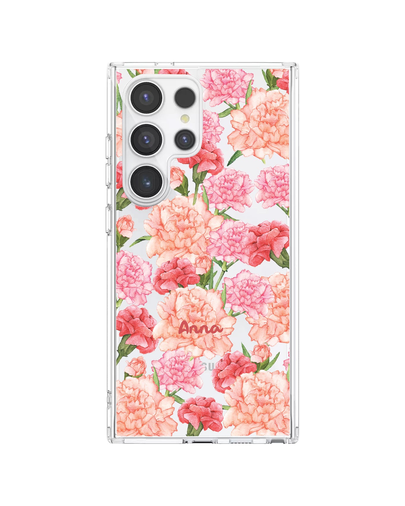 Android Rearguard Hybrid Case - January Carnation