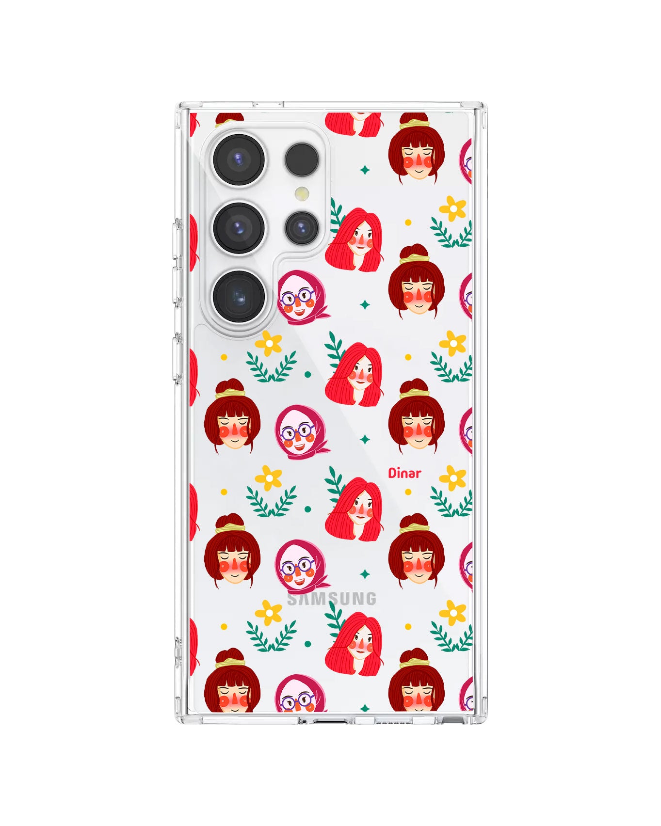 Android Rearguard Hybrid Case - Lovely Faces