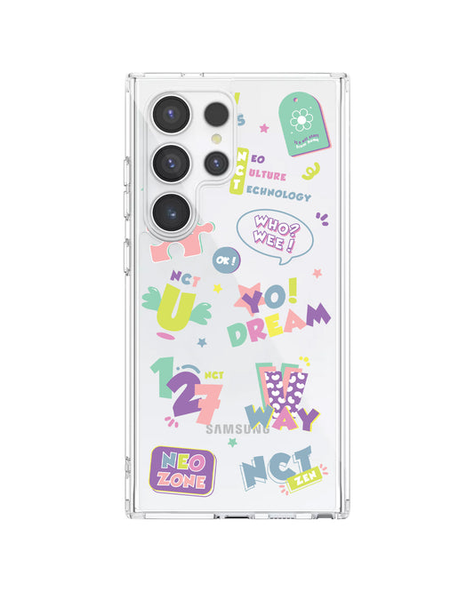 Android Rearguard Hybrid Case - NCT Sticker Pack