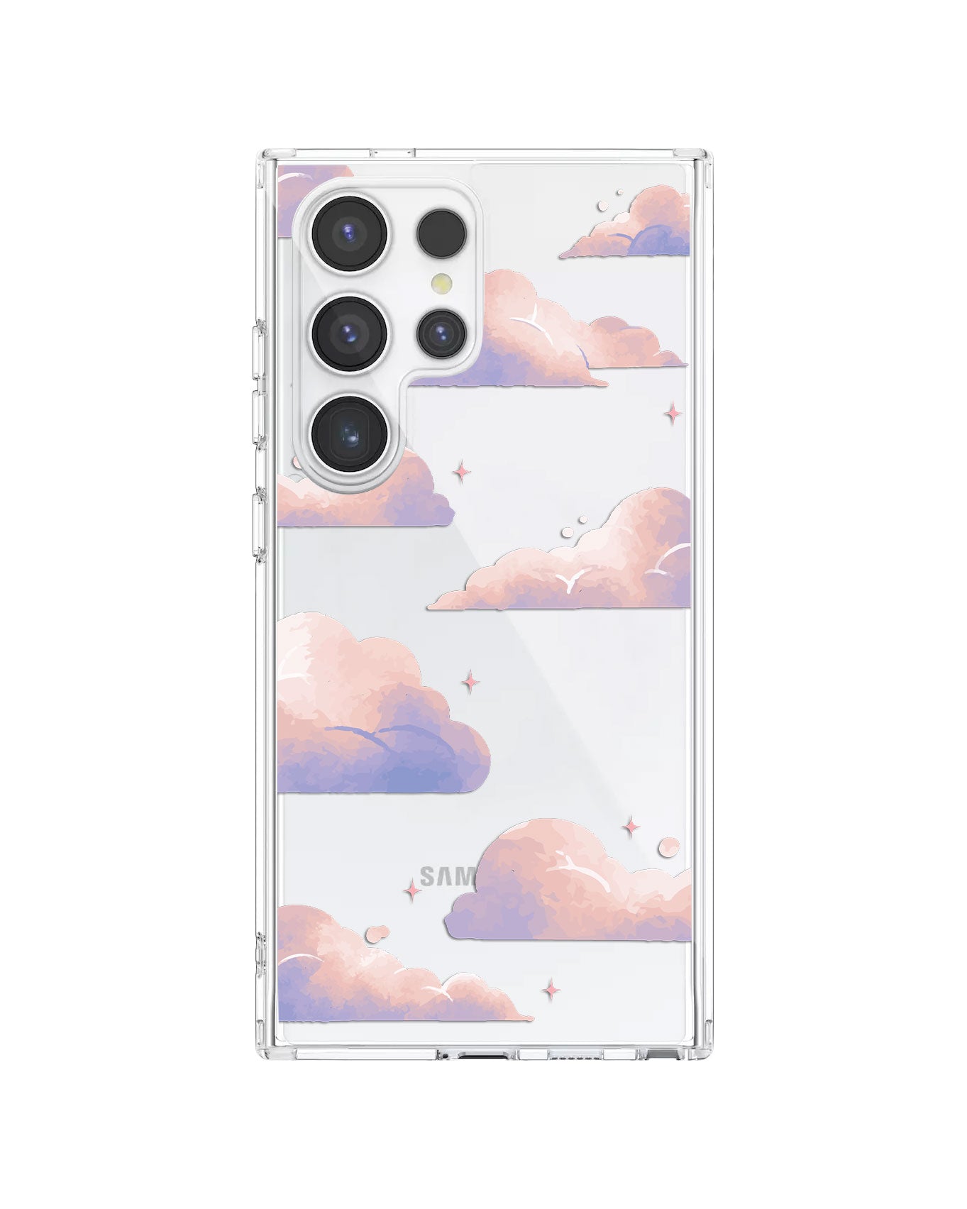 Android Rearguard Hybrid Case - Pastel Clouds