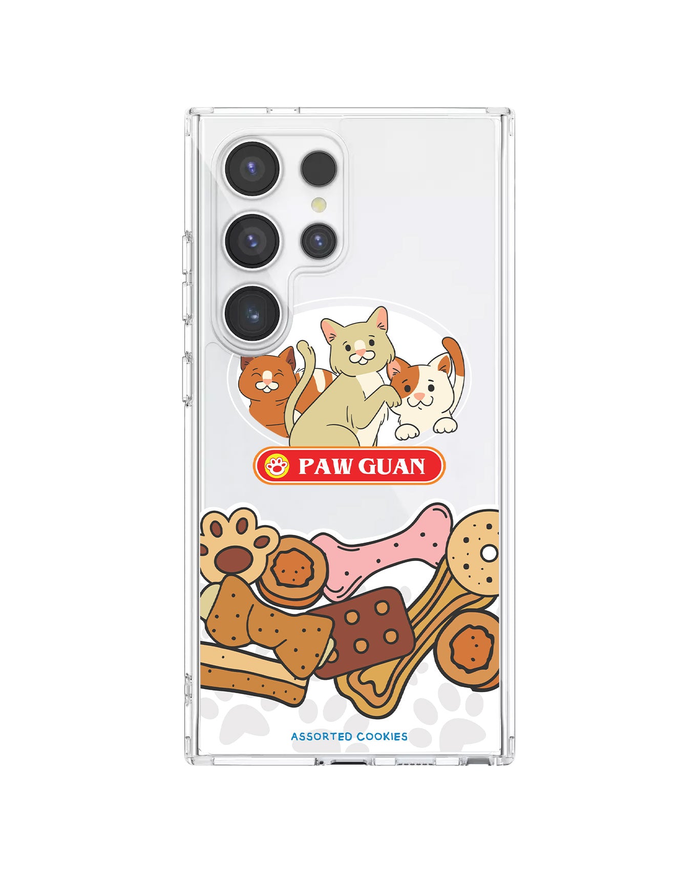 Android Rearguard Hybrid Case - Pawguan Cat