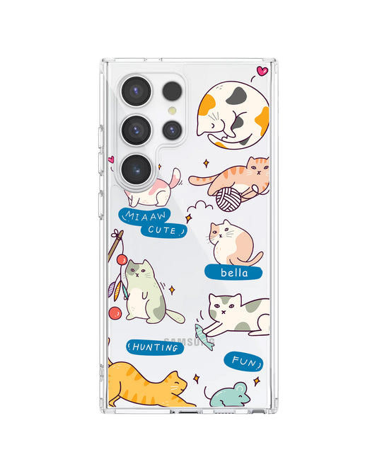 Android Rearguard Hybrid Case - Playful Cat 2.0