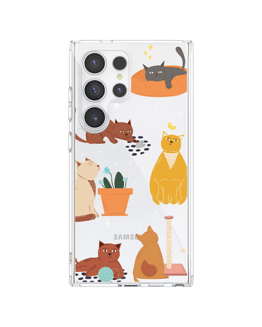 Android Rearguard Hybrid Case - Playful Cat 1.0