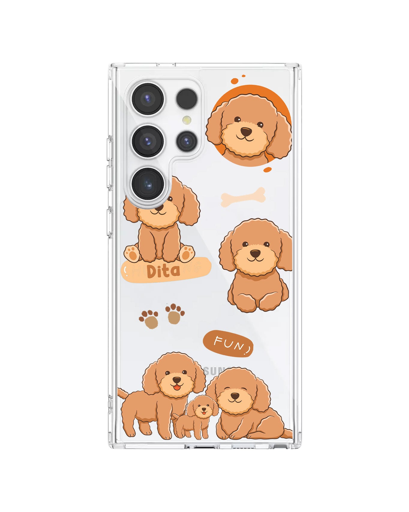 Android Rearguard Hybrid Case - Poodle Squad 4.0