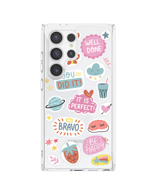 Android Rearguard Hybrid Case - Motivation Sticker Pack 1.0