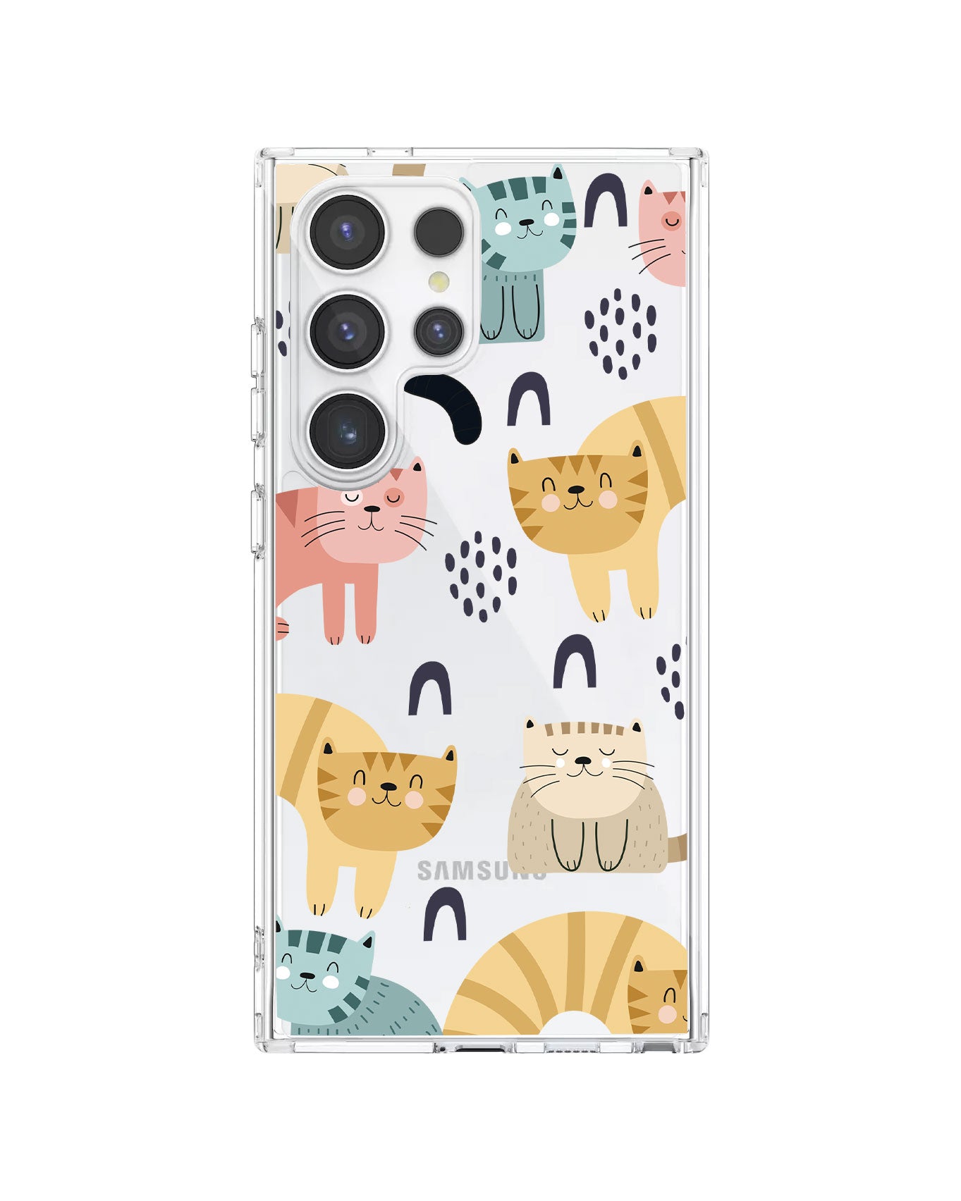 Android Rearguard Hybrid Case - Rainbow Meow 1.0