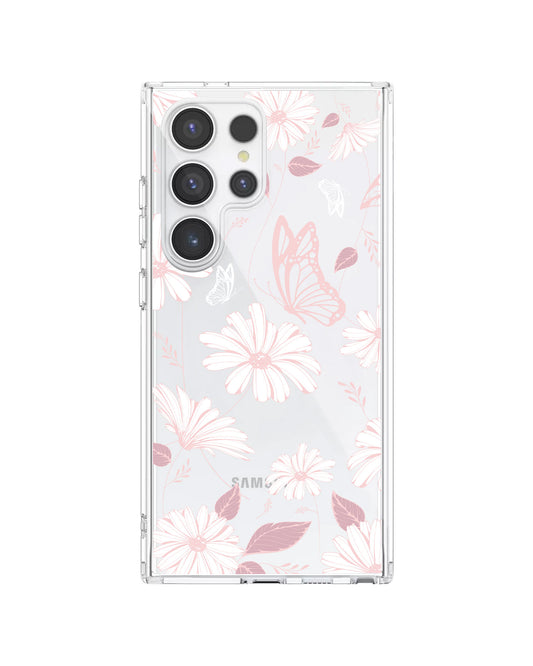 Android Rearguard Hybrid Case - Butterfly & Daisy