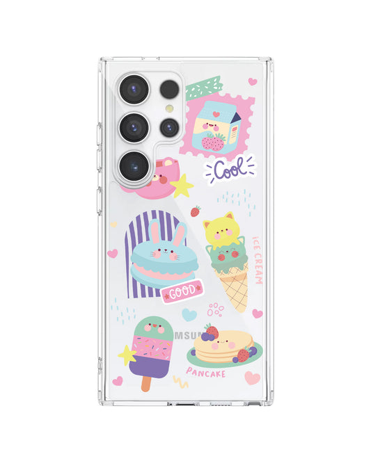 Android Rearguard Hybrid Case - Sweet Cafe