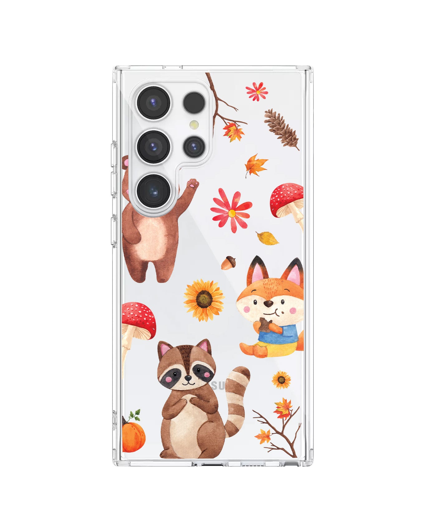 Android Rearguard Hybrid Case - Autumn Animals