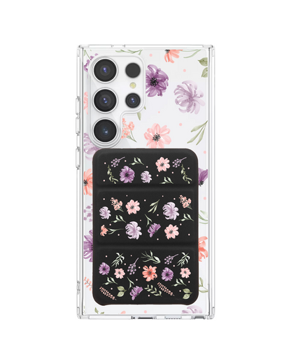 Android Magnetic Trifold Wallet Case - Botanical Garden 3.0