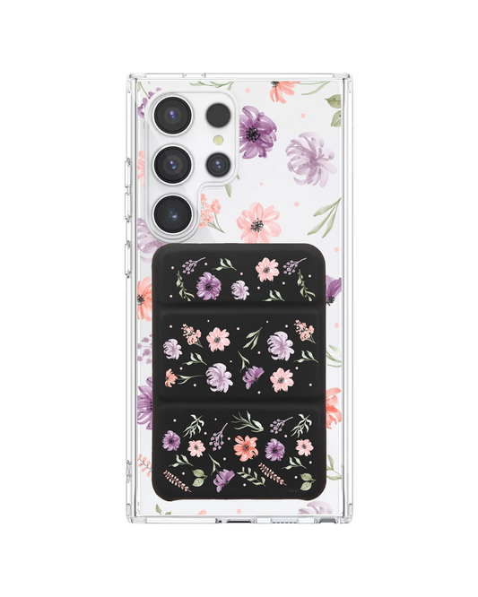 Android Magnetic Trifold Wallet Case - Botanical Garden 3.0