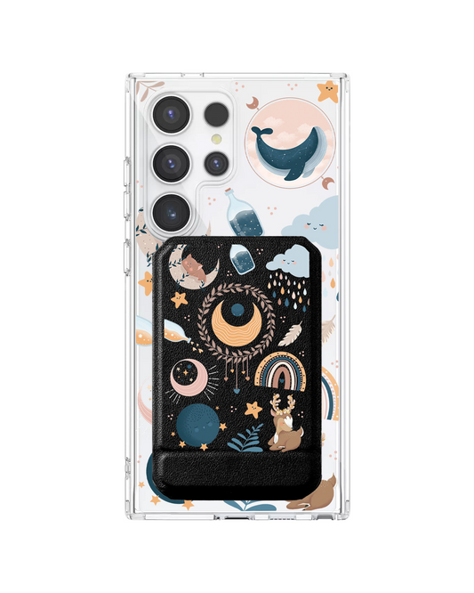 Android Magnetic Multifold Wallet - Boho