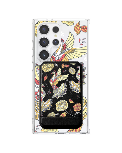Android Magnetic Multifold Wallet - Bird of Paradise 5.0