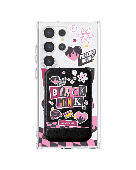 Android Magnetic Multifold Wallet - Blackpink Forever Young