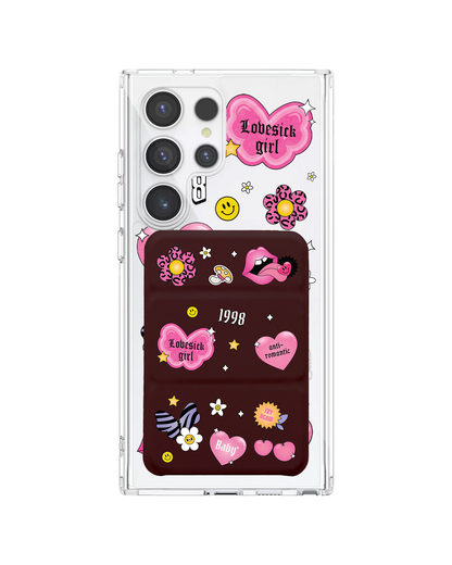 Android Magnetic Trifold Wallet Case - Lovesick