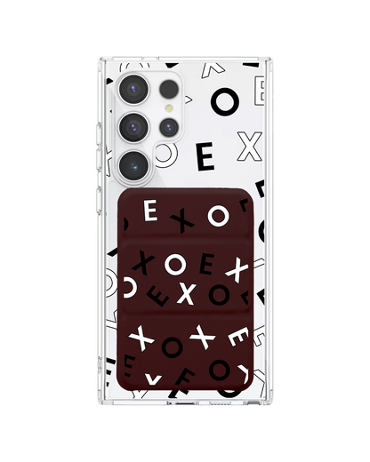 Android Magnetic Trifold Wallet Case - Exo Monogram