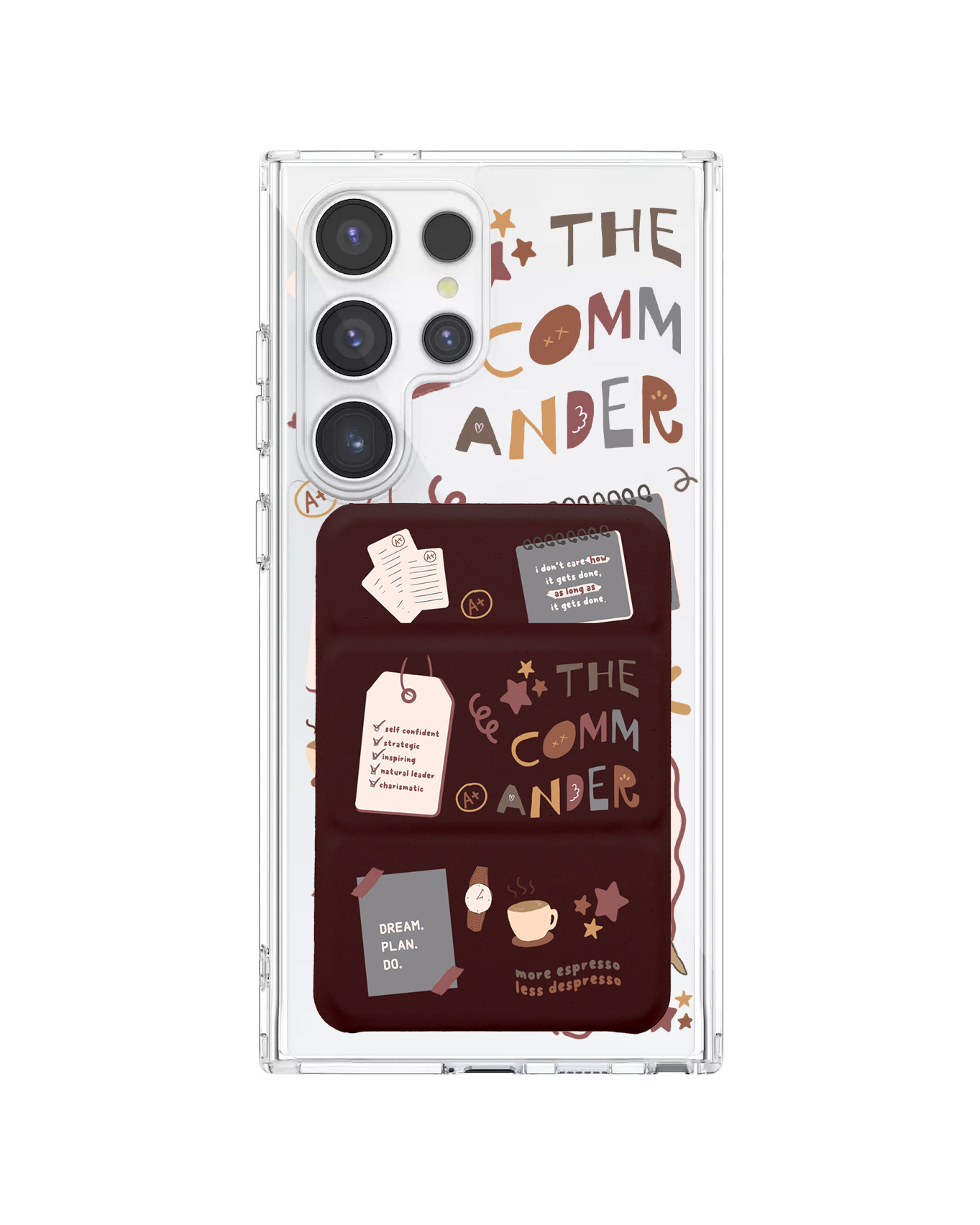 Android Magnetic Trifold Wallet Case - ENTJ