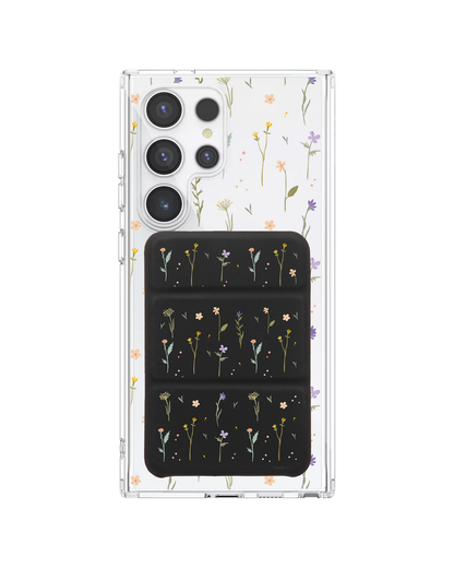 Android Magnetic Trifold Wallet Case - Botanical Garden 2.0