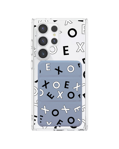 Android Magnetic Trifold Wallet Case - Exo Monogram