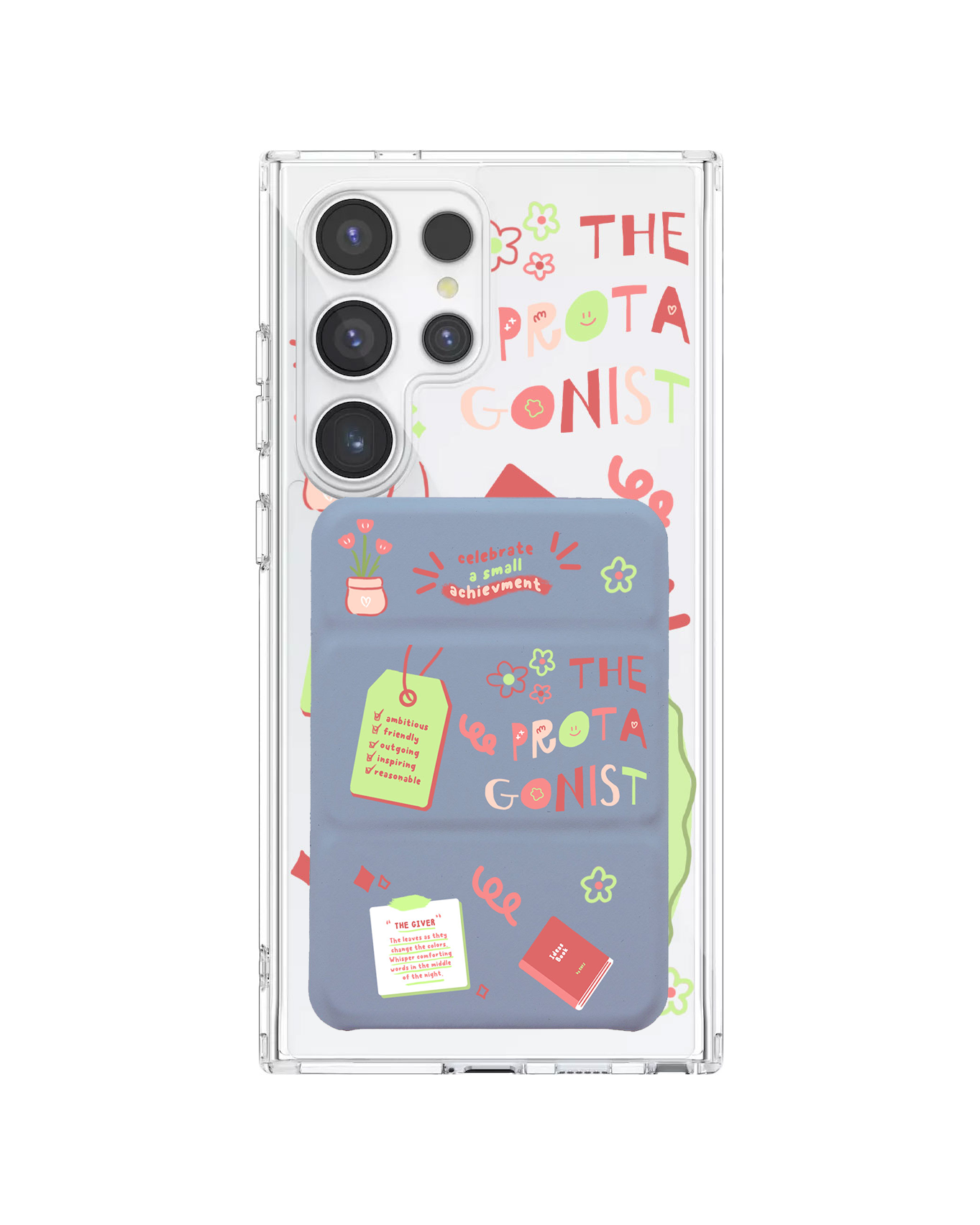 Android Magnetic Trifold Wallet Case - ENFJ