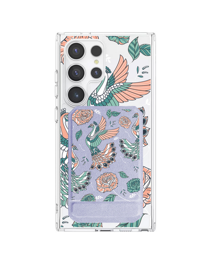 Android Magnetic Multifold Wallet - Bird of Paradise 3.0